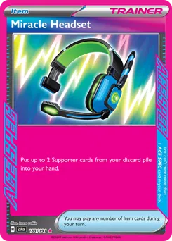 Miracle Headset 183/191 Ace Spec - Surging Sparks